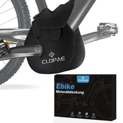 Obrázok produktu pre Ochranný obal na motor elektrického bicykla, neoprén, vodotesný, ochranný kryt na stredový motor, 29x26 cm