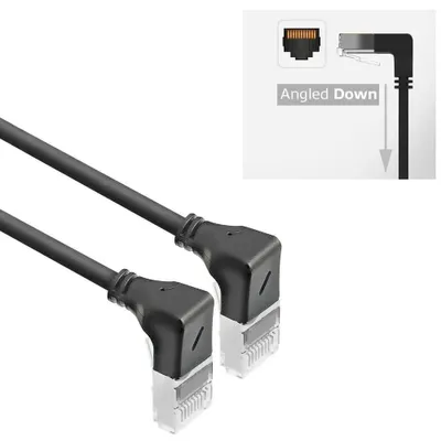 Zdjęcie produktu dla ACT DA5905, 5 m, Cat6a, U/FTP (STP), RJ-45, RJ-45, Czarny