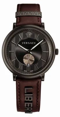 Produktbild von Versace VBQ040017 V-Circle The Manifesto Edition schwarz braun Herren Uhr NEU