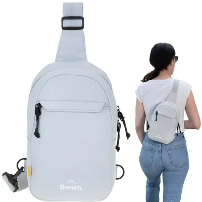 Produktbild von Rucksack Eingurt Crossbody Sling Bag Tasche Damen Herren Daypack klein Small 64213 2800 Greige Beige + Etui