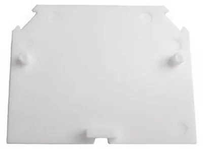 Imagen del producto de Panel divisor para bloques de terminales RSA, color blanco