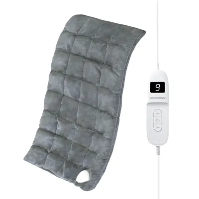 Wärmegürtel Mit 10000mAh Akku - Elektrisches Heizkissen Für Rücken Mit Massagefunktion