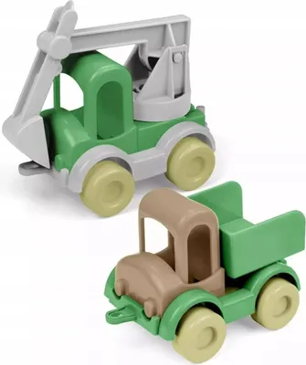 Obrázok produktu pre Kid Cars RePlay Wywrotka i Koparka Zestaw Pojazdów z Recyklingu