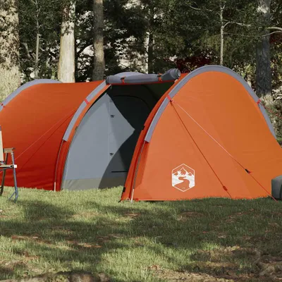 Obrázok produktu pre vidaXL Tunelový stan pre 4 osoby Orange Waterproof