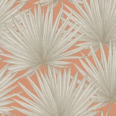Produktbild von AS Creation Satin -Vliestapete Antigua Palmenblätter 390903