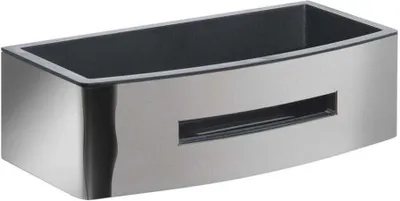 Produktbild von Chrom/Schwarze Duschablage | Peonia