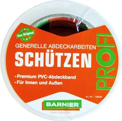 Produktbild von BARNIER® 6096 PVC-BAND 50 mm x 33 m weiss