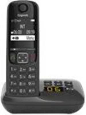 Produktbild von Gigaset A690A Schnurloses Telefon mit Anrufbeantworter schwarz