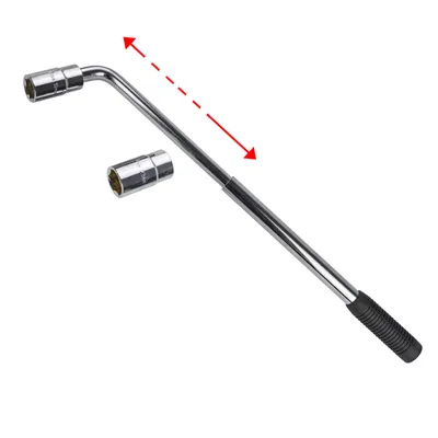 Produktbild von Radmutternschlüssel 1/2" Teleskop 350-530 mm