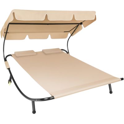 Gartenliege Livorno für 2 Personen 215 x 183 x 150 cm