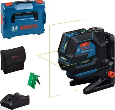 Immagine prodotto di Laser combinato BOSCH GCL 12V-50-22 CG, ±3 mm a 10 m, portata 25 m, batteria 12V