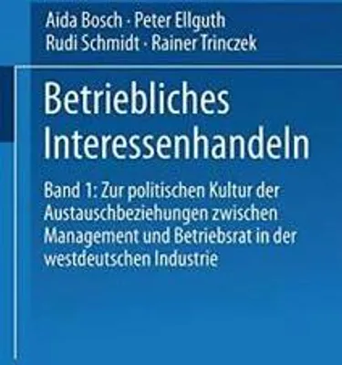 Produktbild von Betriebliches Interessenhandeln