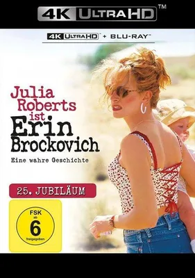 Produktbild von PLAION Erin Brockovich (4K-UHD+Blu-ray), Film, Blu-ray, Deutsch, Englisch, 131 min, Erin Brockovich, Drama