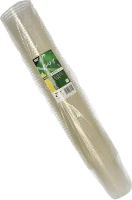 Zdjęcie produktu dla Papstar 87489, 300 ml, Polilaktyd (PLA), Przezroczysty, 9,5 cm, 106,8 mm, 11,4 g