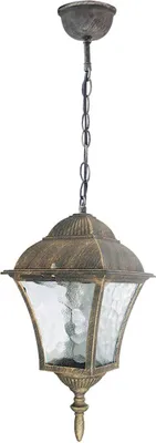 Produktbild von Rabalux 8394 Außenpendelleuchte Toscana, E27, gold, rund, ø205mm