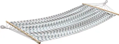 Image de Hamac suspendu en laine bleu-gris