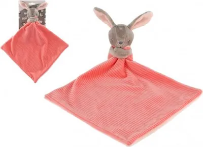 Produktbild von Zajíc/Zajíček usínáček plyš 25x25cm růžový 0+
