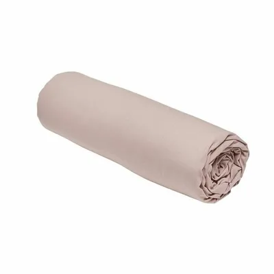 Produktbild von Spannbettlaken – 140 x 190 cm, einfarbig – Sandrosa