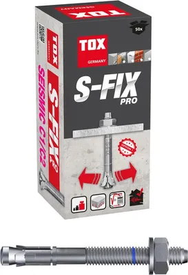 Produktbild von TOX  Bolzenanker S-Fix Pro M8x95/29 (50 Stk.), 04010211