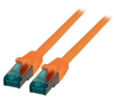 Image de EFB RJ45 Patchcable S/FTP, Cat.6A, LSZH, 1m, orange