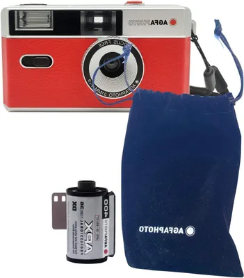Productafbeelding van Analoge Film Camera - Kleine Beeldcamera - Foto's Maken - Herbruikbaar Ontwerp - 20 x 20 x 15 cm
