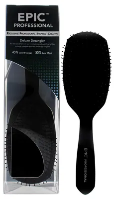 Produktbild von Wet Brush Epic Deluxe Detangle, Universal, Paddelhaarbürste, Schwarz, Einfarbig, 1 Stück(e)