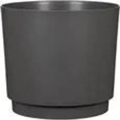 Image de Pot de fleurs rond – GARDEN ID – Plano – Ø 25 – 7 L – H 22 cm – Anthracite