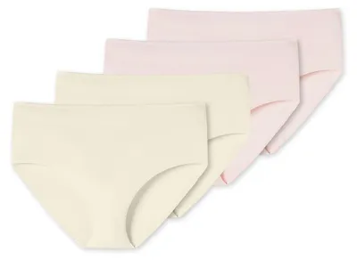Produktbild von Schiesser Uncover Damen MidiSlip 4-Pack  - sortiert 2 - Größe S