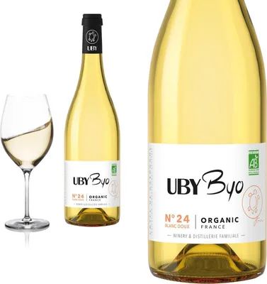 Produktbild von 2023  Uby N° 24 Blanc doux von Domaine d'Uby - Weißwein