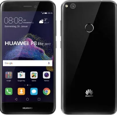 Zdjęcie produktu dla Huawei P8 Lite 2017, 13,2 cm (5.2"), 3 GB, 16 GB, 12 MP, Android 7.0, Czarny