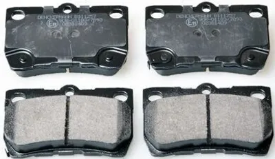 Produktbild von DENCKERMANN Bremsbeläge Satz Hinten Bremsklötze für LEXUS IS II (GSE2, ALE2, USE2) B111257