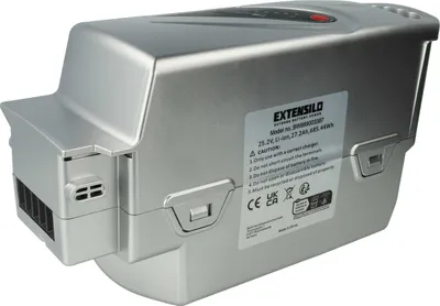 Produktbild von EXTENSILO Akku kompatibel mit Flyer R 8 E-Bike (27,2 Ah, 26 V, Li-Ion) - Silber