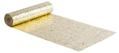 Produktbild von Goldener Pailletten-Tischläufer 28 cm x 3 m - schick + glänzend - Einheitsgröße