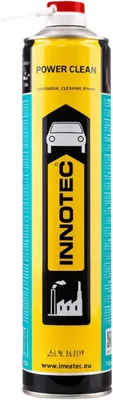 Immagine prodotto di INNOTEC Power Clean 750 ml aerosol – Detergente e sgrassatore universale – rimuove grasso, olio, catrame, cera e residui di colla – ideale per automobili e officine