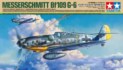 Obrázek produktu pro Tamiya 1:48 Dt. Bf109 G-6 Messerschmitt