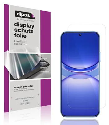 Produktbild von 4x Schutzfolie für Huawei Nova 12 Lite klar Displayschutzfolie Folie Display Schutz dipos