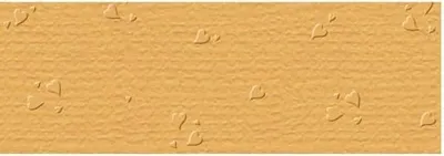 Produktbild von Prägekarton Elegance 220g/qm 23x32cm VE=5 Blatt Herzen goldgelb