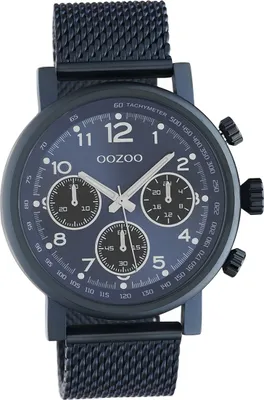 Produktbild von Oozoo Uni Armbanduhr Timepieces Analog Edelstahl blau D2UOC10701