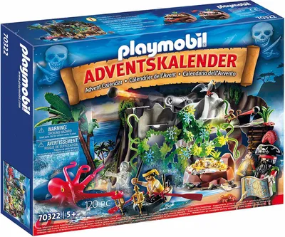 Produktbild von PLAYMOBIL Adventskalender "Schatzsuche in der Piratenbucht"