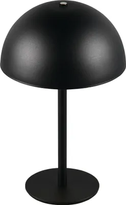 Immagine prodotto di Lampada da tavolo a LED, metallo nero, touch dimmer, batteria ricaricabile, H 21 cm