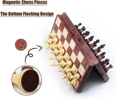 Immagine prodotto di Gioco degli scacchi per tutta la famiglia - Scacchiera in legno - Regalo per lei o per lui