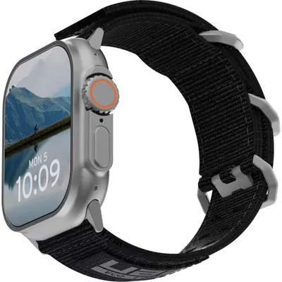 Produktbild von Armband für Apple Watch 44/45/46/49 mm, UAG Metropolis, Schwarz