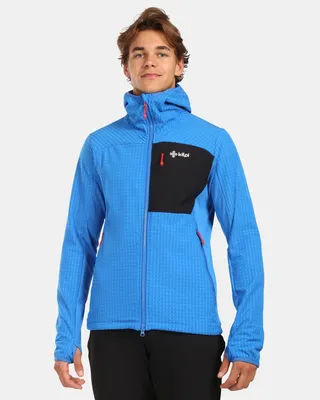 Imagen del producto de Sudadera de forro polar para hombre KILPI FRENI-M ZM0203KI, color azul, talla L