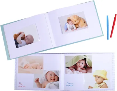 Immagine prodotto di Exacompta 11231E Fotolibro per bambini motivo animale 30 pagine bianco 28,5x22 cm