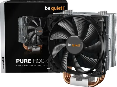 Obrázek produktu pro Be Quiet! Pure Rock 2 - vzduchový chladič procesoru - (pro: AM3, LGA1155, AM3+, LGA1150, LGA1151, LGA2011-3 (Square ILM))