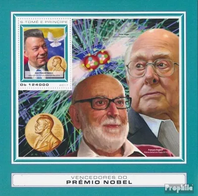 Produktbild von Briefmarken Sao Tome e Principe 2017 Mi Block 1327 (kompl. Ausgabe) postfrisch Nobelpreisträger