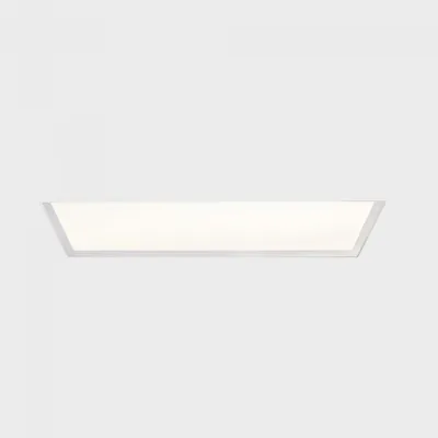 Produktbild von KOHL LIGHTING CHESS WINNER K-SELECT Einbauleuchte mit Rahmen 1195x595 mm weiß 60 W opal CRI 80 3CCT 3000K-4000K-5700K PUSH