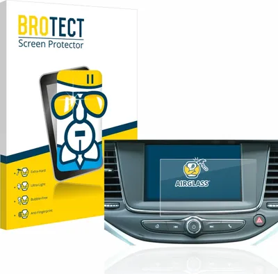 Produktbild von BROTECT Schutzglas für Opel Astra K IntelliLink R 4.0 2018 Schutzfolie Panzer Folie Glas Display Schutz klar