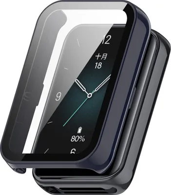 Obrázek produktu pro Pro Honor Band 9 Plastové pouzdro na chytré hodinky + ochranné tvrzené sklo H9 Blue