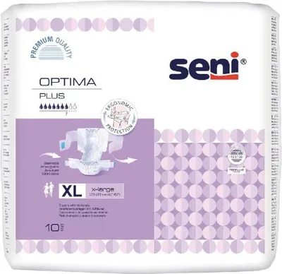 Produktbild von Seni Optima Plus Inkontinenzvorlage m.Hüftbund XL 10 St